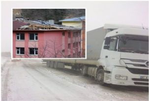 Kış afeti Ardahan’da yaşamı felç etti…