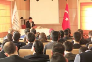 Vekil Atalay, Türkiye Adalet Akademisi’nde  stajyer Hakim ve Savcılara konferans verdi