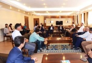 AK Parti Ardahan İl Teşkilatından Vali Bilmez' e ziyaret