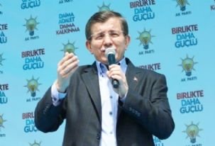 Başbakan Davutoğlu, Ardahan’da düzenlenen mitingde halka hitap etti