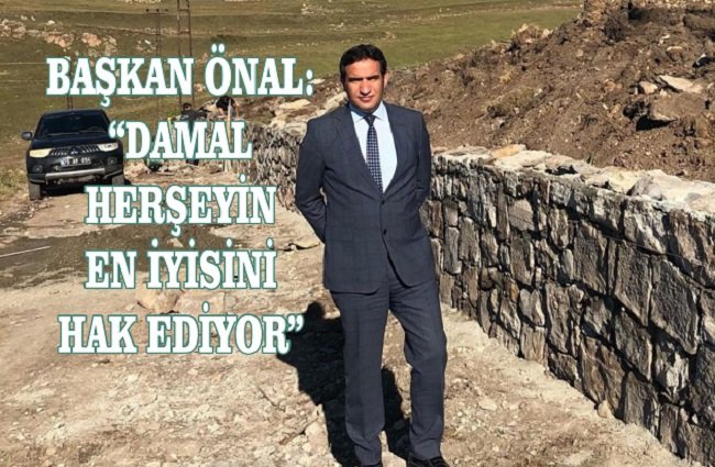 BAŞKAN ÖNAL KISITLI İMKANLARLA ÇABALIYOR