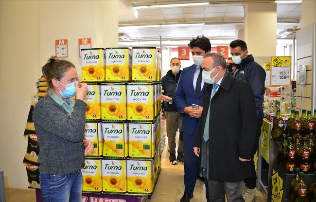 VALİ, YAĞ DENETİMİNE ÇIKTI